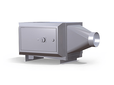 LTA E 120-X-1 AC3000 bester Elektrofilter hocheffektiv hohe Absaugleistung Abscheider Absaugung Kollektor Ionisator Elektrostat Maschinenabsaugung