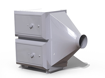 LTA EM 240-X-1-MV AC3021-Vertikal Elektrofilter Maschinenabsaugung Ölnebelabscheider Emulsionsnebelabscheider Luftfilter Filtrationssystem
