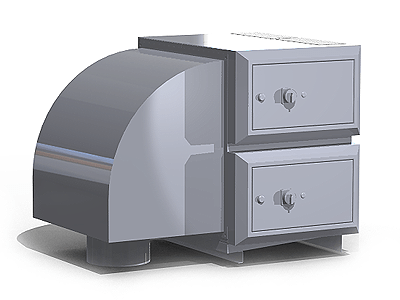 LTA E 480-X-1 AC3041 leistungsstarke elektrostatische Absaugung Elektrofilter Maschinenabsaugung Ölnebelabscheider Aerosolabscheider Aerosolabsaugung Filtrationssystem
