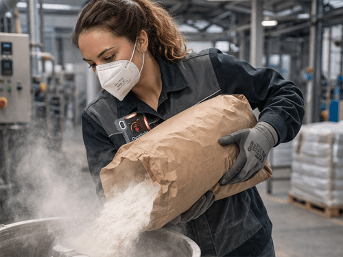 Dustlight personengetragene Feinstaubmessung Gefahr durch Schwebstoffpartikel die sich in der Lunge festsetzen Dustlight kaufen Arbeitsplatzsicherheit Arbeitsplatzmessung Gefahrstoff Messung Feinstaub Überwachung Umfüllen Schleifen Flexen Schweißen Messgerät Testo Trotec