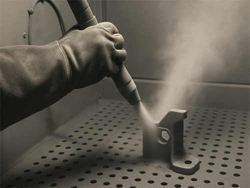 Anwendungen Sandstrahlen Glasperlenstrahlen Staubabsaugung Absauganlage Sandstrahlanlage Entstauber Staubfilter Abscheider Luftfiltertechnik