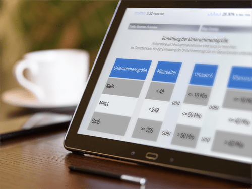 Unternehmensgröße Umsatz Bilanz EEW BAFA Einstufung