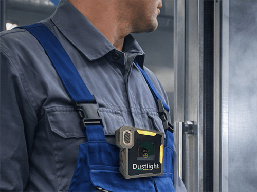 Dustlight Aerosolmessung Arbeitsplatzmessung Feinstaubmessung Gefahrstoffmessung personengetragenes Messgerät BG Dustlight kaufen