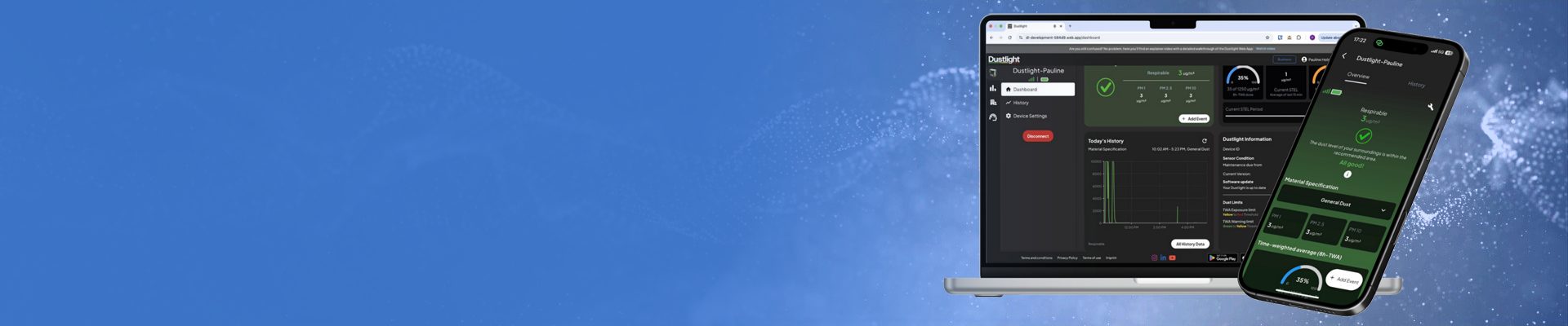 airfilter.expert Latai Dustlight Busienss Corporate Software Feinstaubampel Echtzeit Messung Luftreinheit Staubgehalt Aerosole