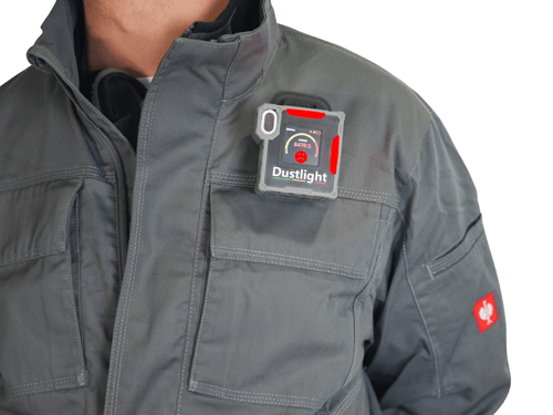 Dustlight Basic Partikelmessgerät kaufen bestellen Angebot Feinstaubmessgerät Aerosolmessgerät Arbeitssicherheit HSE Manager Feinstaubampel Feinstaub Schweißrauch Dieselruß messen Holzstaub überwachen Echtzeit Messung Latai personengetragen SIFA Schreinerei Schreiner Tischler Werkstatt Industrie Ampelsystem Photometrisch DGUV BG Arbeitsschutz