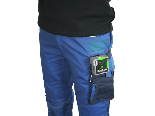 Dustlight Basic Partikelmessgerät kaufen bestellen Angebot Feinstaubmessgerät Aerosolmessgerät Arbeitssicherheit HSE Manager Feinstaubampel Feinstaub Schweißrauch Dieselruß messen Holzstaub überwachen Echtzeit Messung Latai personengetragen SIFA Schreinerei Schreiner Tischler Werkstatt Industrie Ampelsystem Photometrisch DGUV BG Arbeitsschutz