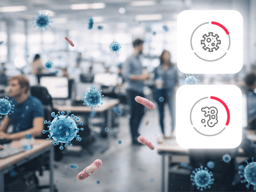 inBiot MICA WELL Produktion Industrie Prävention gegen Viren und Bakterien