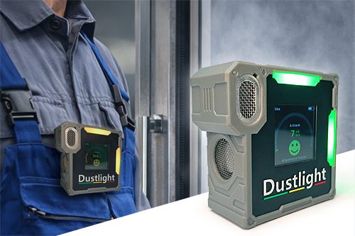 Dustlight Aerosolmessung Arbeitsplatzmessung Feinstaubmessung Gefahrstoffmessung personengetragenes Messgerät BG Dustlight kaufen